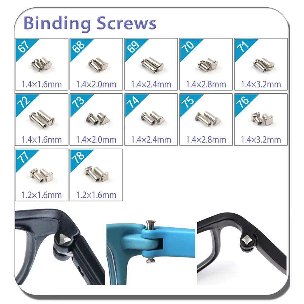 Kit d'outils de réparation de lunettes de soleil
