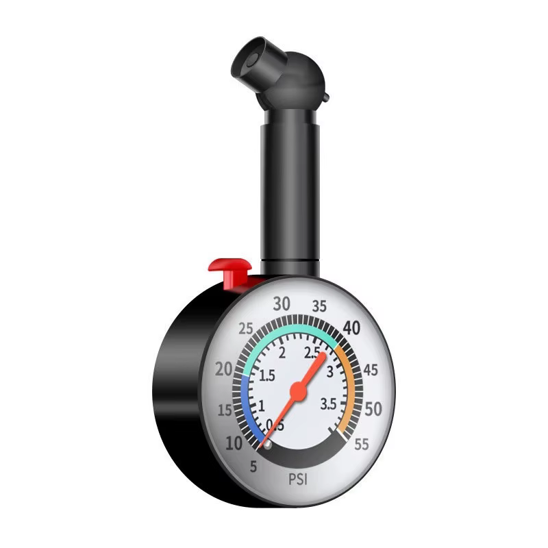 Manomètre de pression des pneus de voiture, pour voiture, moto, camion, vélo, compteur à cadran, testeur de véhicule, outil de mesure des pneus