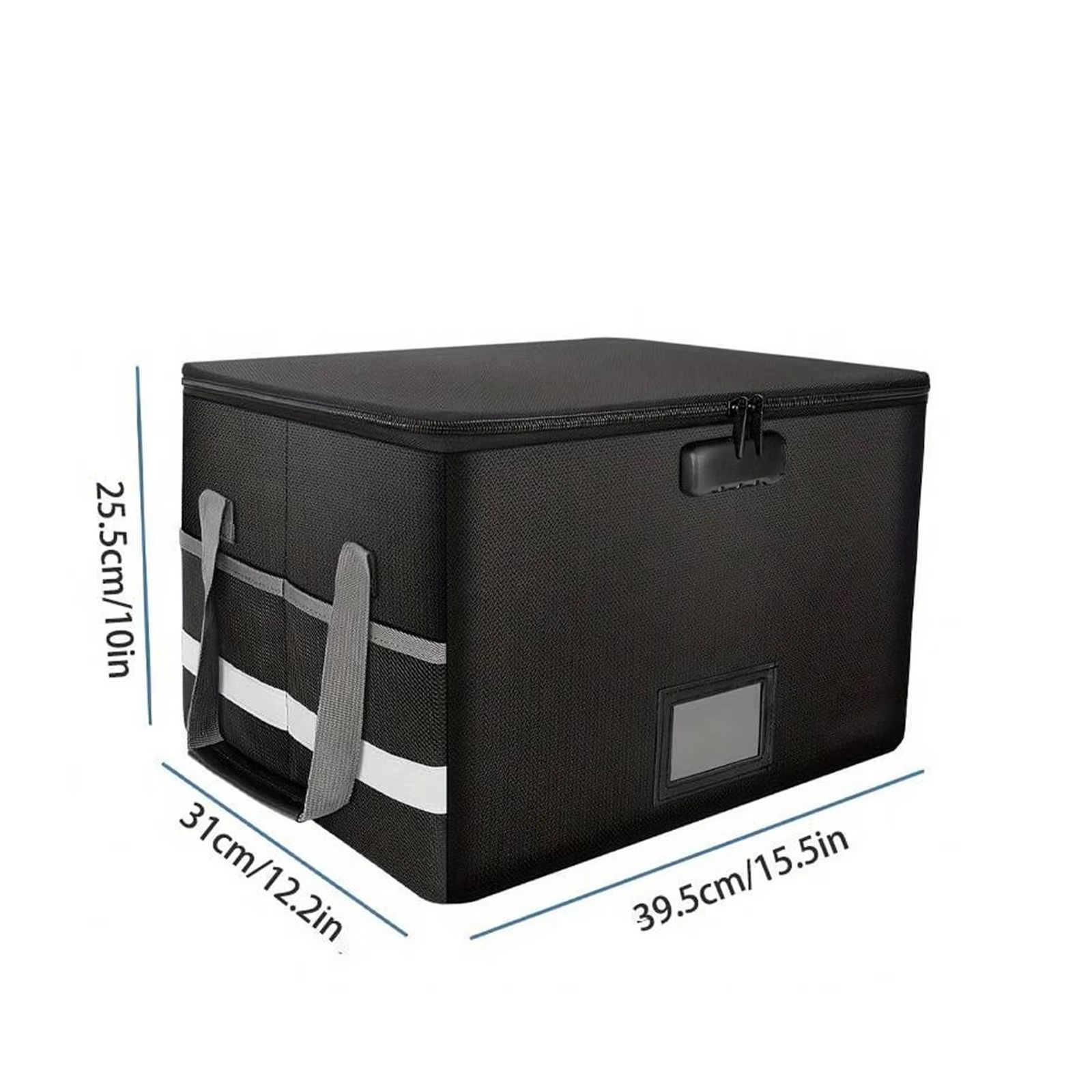 Boîte de rangement pliable imperméable et ignifuge