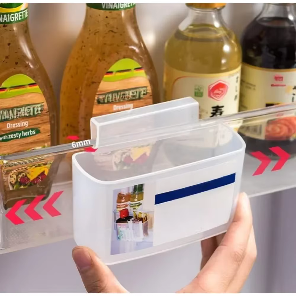 Lot de 2 supports à fromage tranché pour réfrigérateur