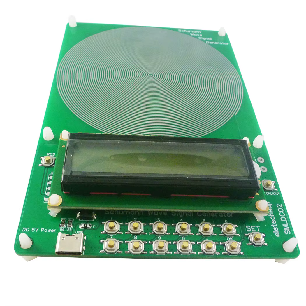 NOUVEAU! Générateur d'ondes pulsées à très basse fréquence réglable 0,01 Hz~100 kHz, résonateur audio à fréquence de résonance Schumann 7,83 Hz