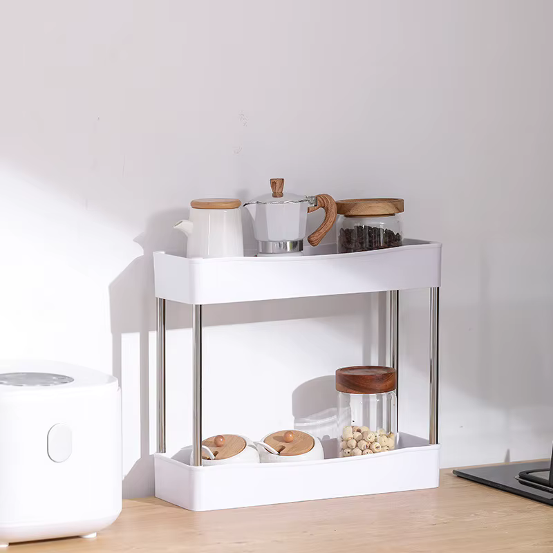 Organisateur de rangement sous évier à 2 niveaux
