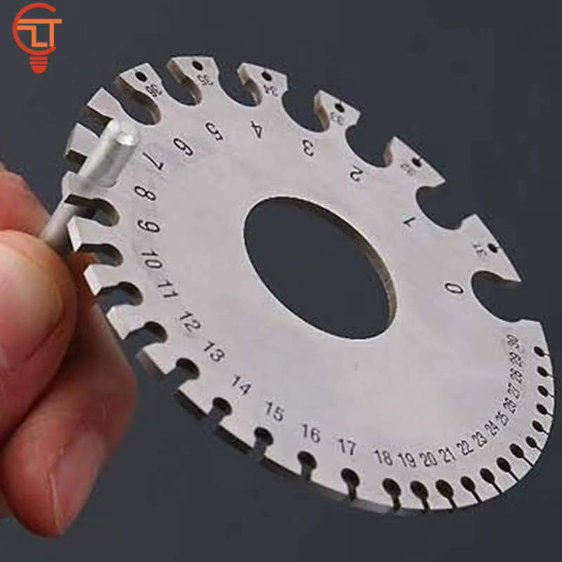Jauge de fil AWG SWG ronde