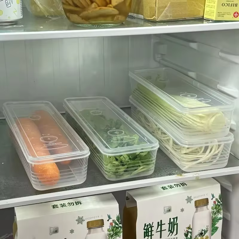 Boîte fraîche boîtes de rangement pour réfrigérateur