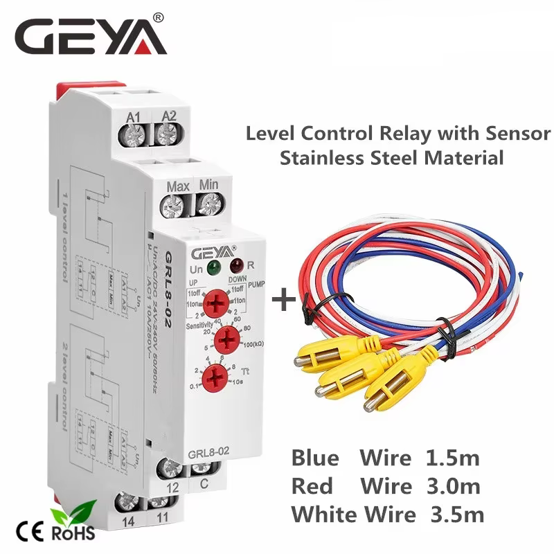 GEYA GRL8 relais de contrôle de niveau de liquide contrôleur