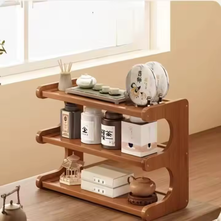 Étagères de rangement de bureau multicouches