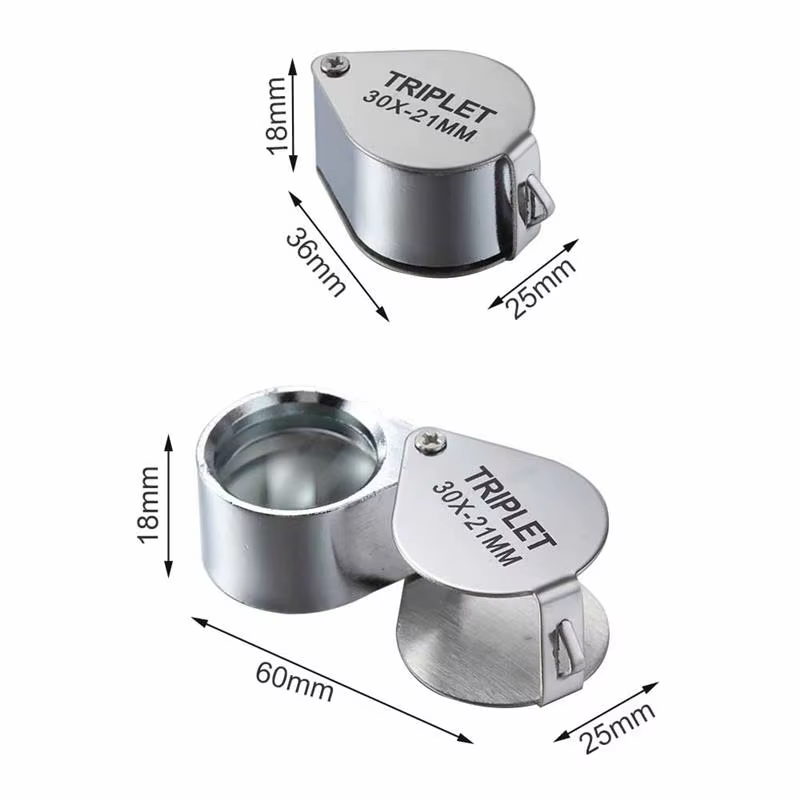 Tentes portables pliantes en boîte or/argent 10-30X