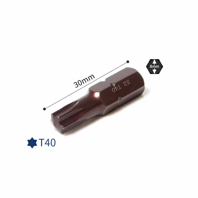 Tournevis Torx magnétique court 5/16 '8mm