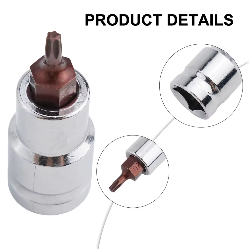 Embout de tournevis Torx de 1/2 pouces