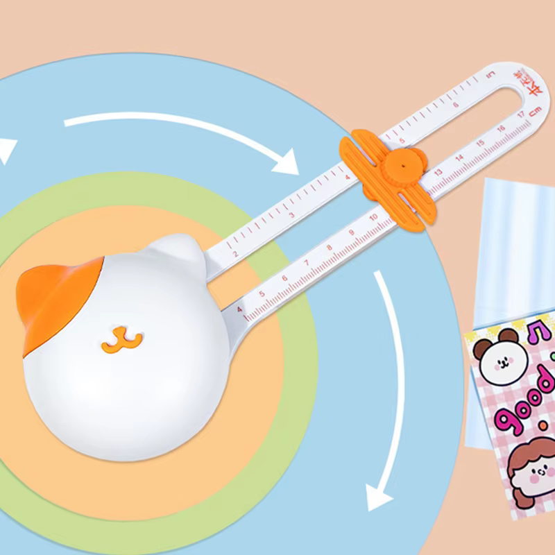 Précision 360 ° Cutter circulaire réglable pour scrapbooking
