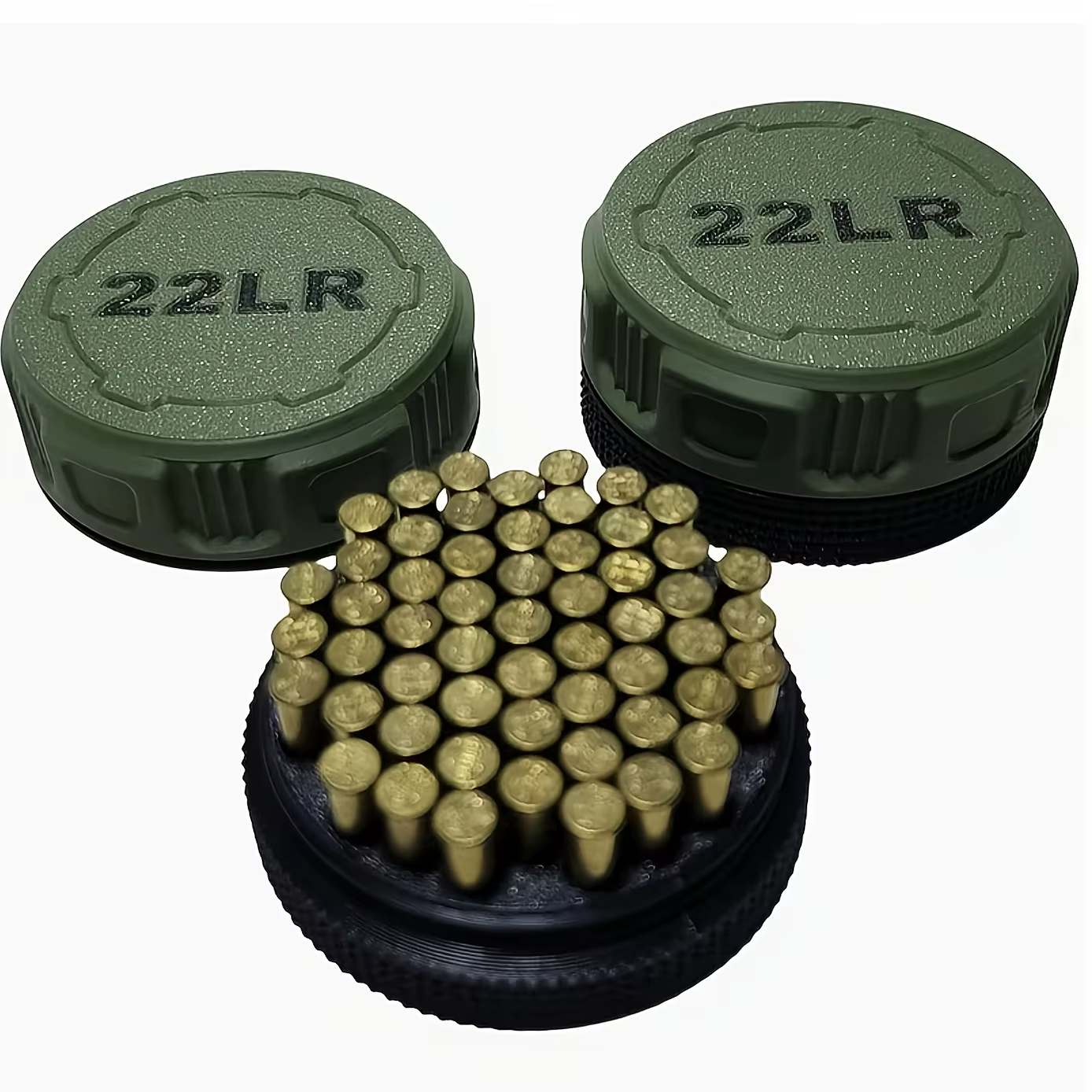 Boîte de rangement compacte et durable pour munitions