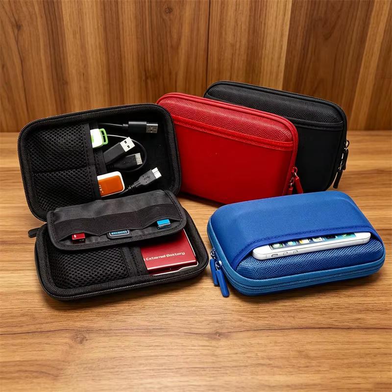 Sac de rangement pour disque dur portable et batterie externe