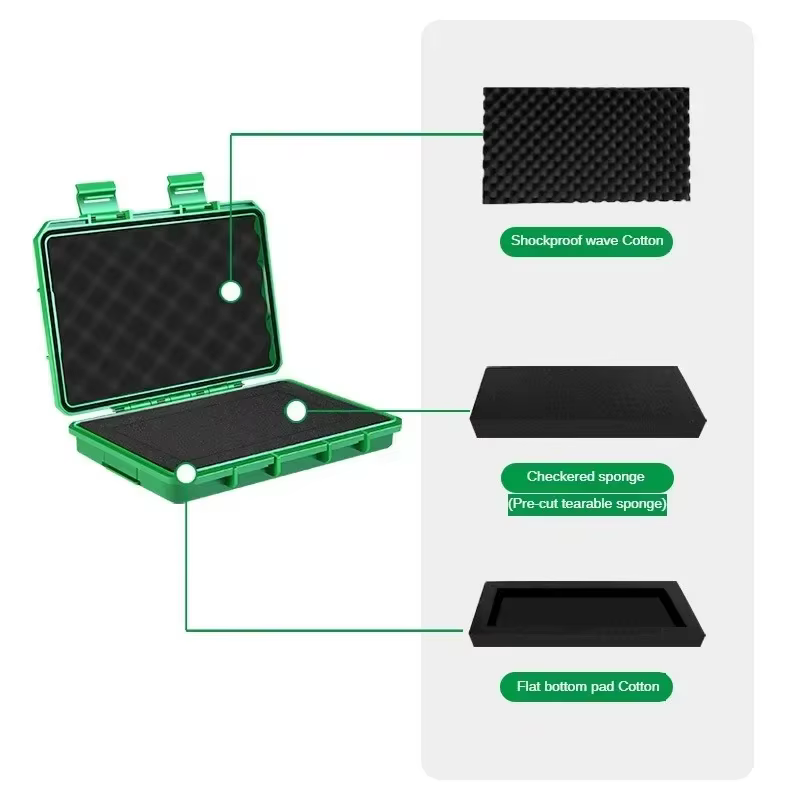 Étanche scellé petites pièces d'instruments de précision boîte de rangement d'outils