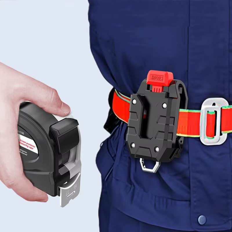 Clip de ceinture à ruban à mesurer universel