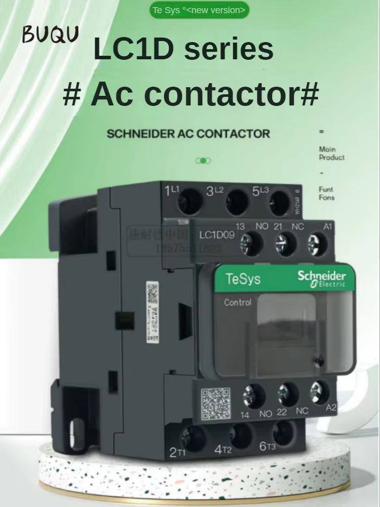 Schneider nouvelle version noire AC contacteur tripolaire 3P LC1D25 LC1D32 LC1D38 B7C F7C Q7C M7C 24 V 110 V 220 V 380 V