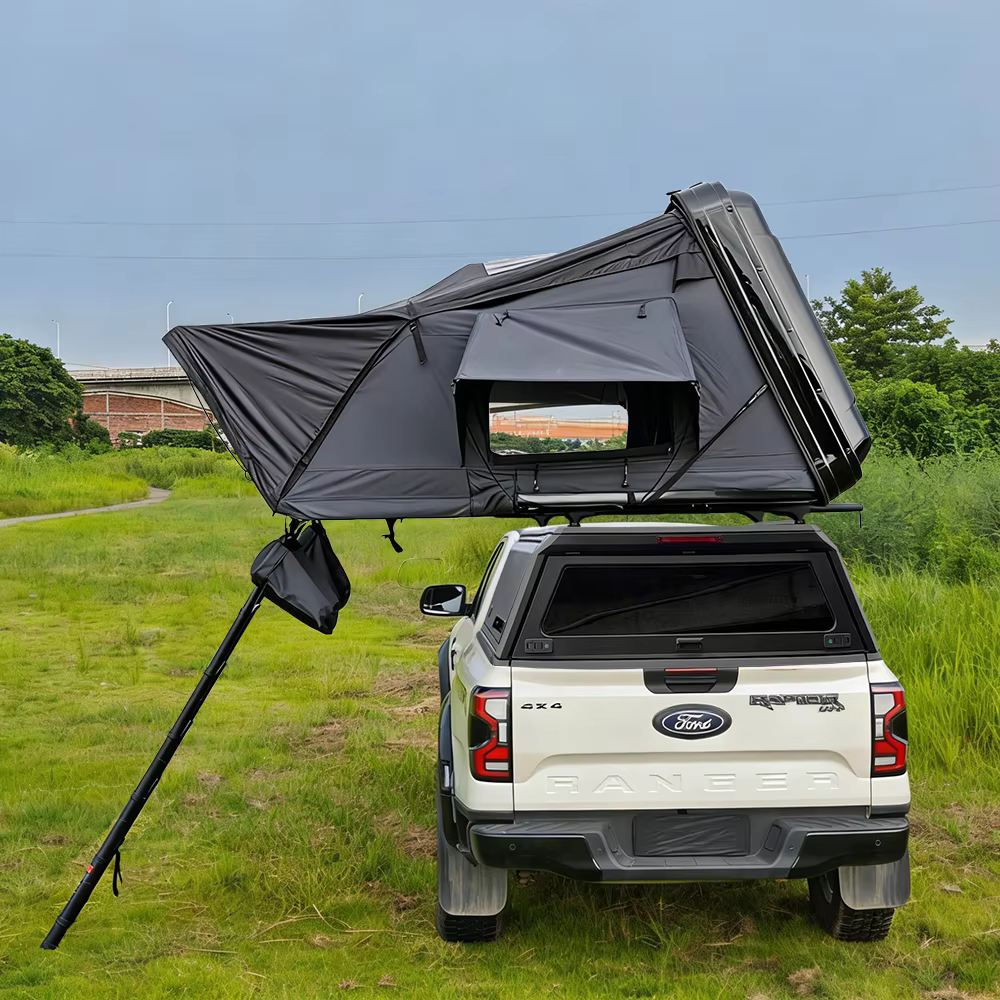Tente de camping ABS pour Ford Ranger RAM Chevy Silverado Nissan Frontier, tente de toit rigide imperméable pour camion 4x4