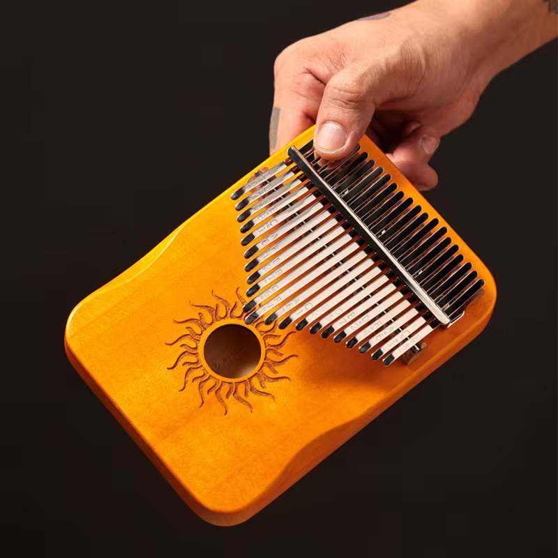Hluru 17 21 touches Kalimba doigt Piano