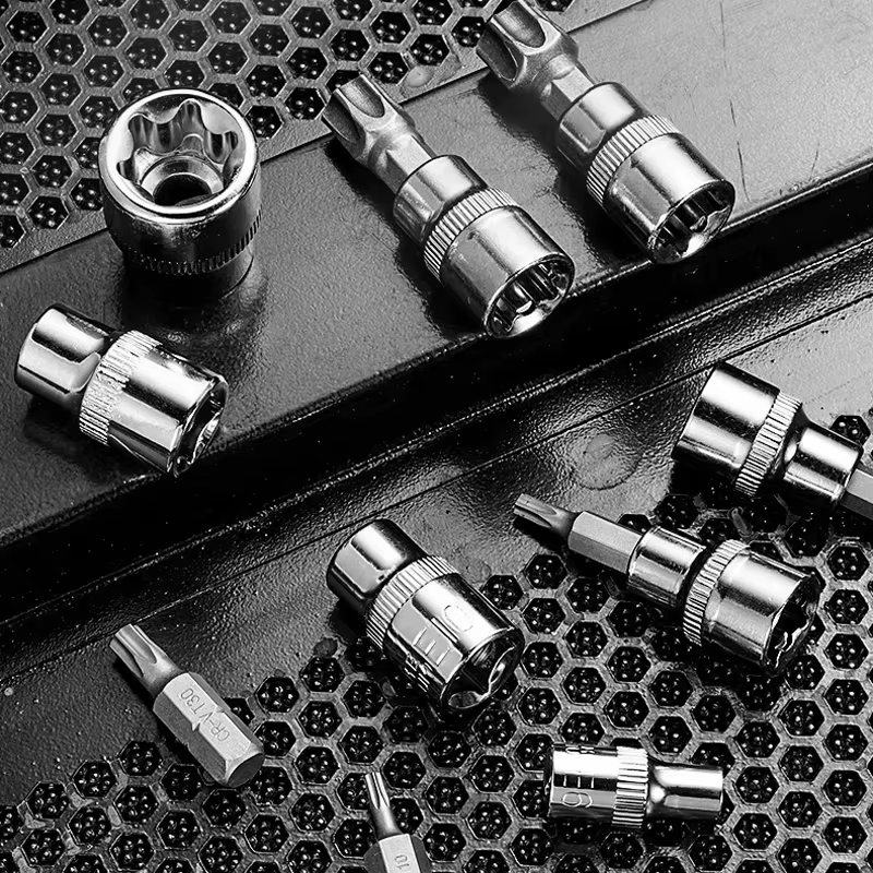 Jeu de douilles Torx professionnelles 34 pièces