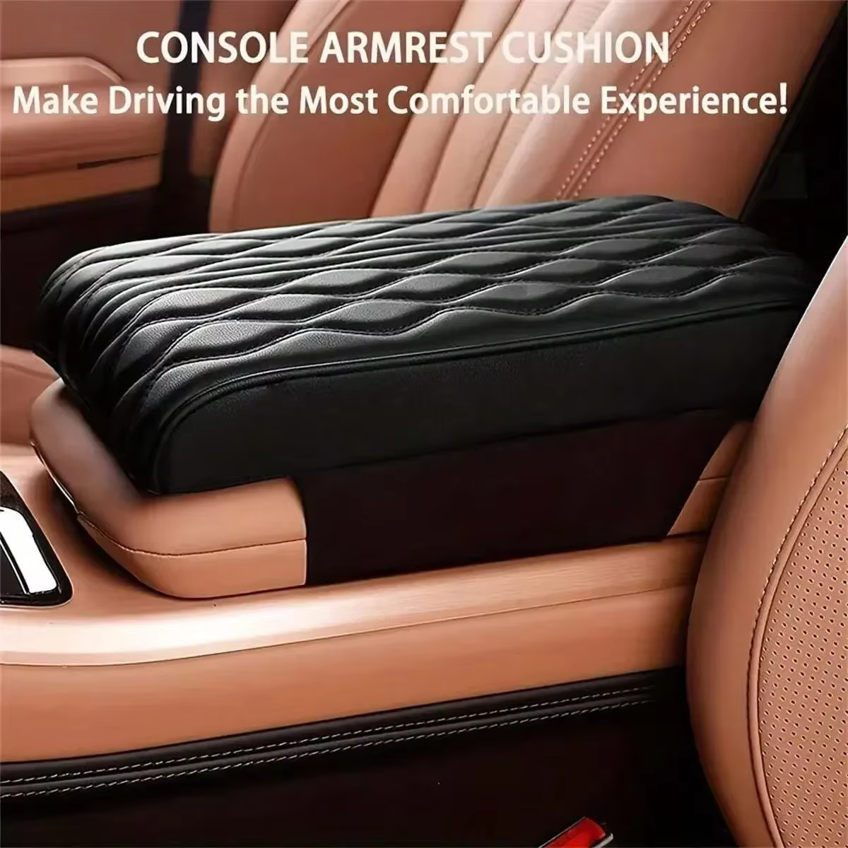 Accoudoir de voiture boîte coussin accoudoir bras central hauteur coussin boîte de rangement accoudoir de voiture boîte housse de protection toute l'année universelle