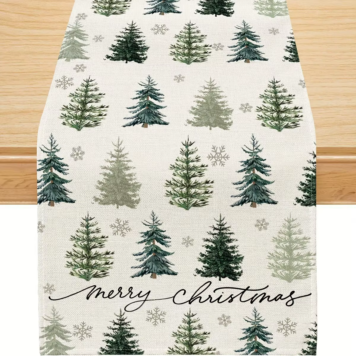 Chemin de table de Noël