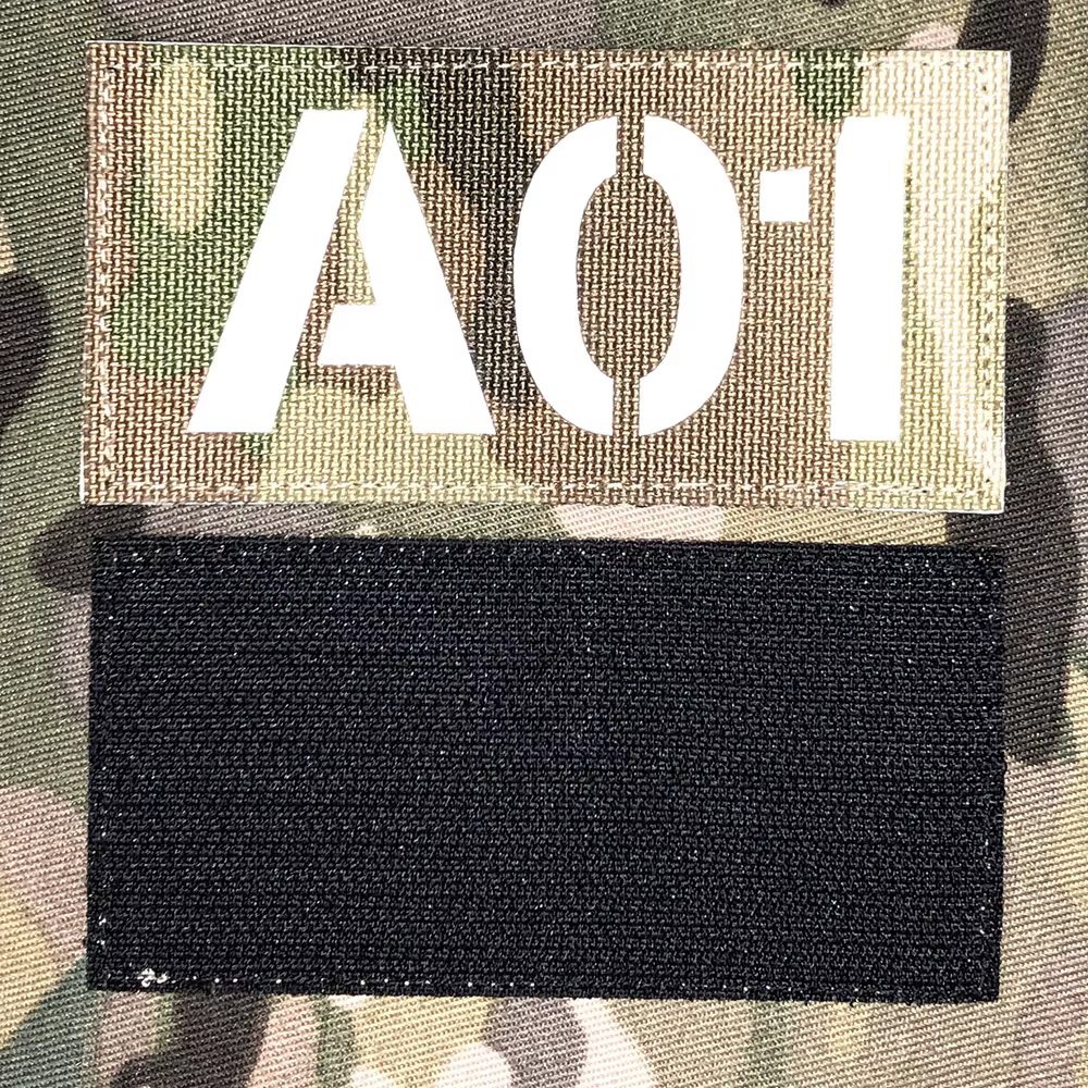 Bandes de nom de signe d'appel radio de patch de découpe laser personnalisé lumineux