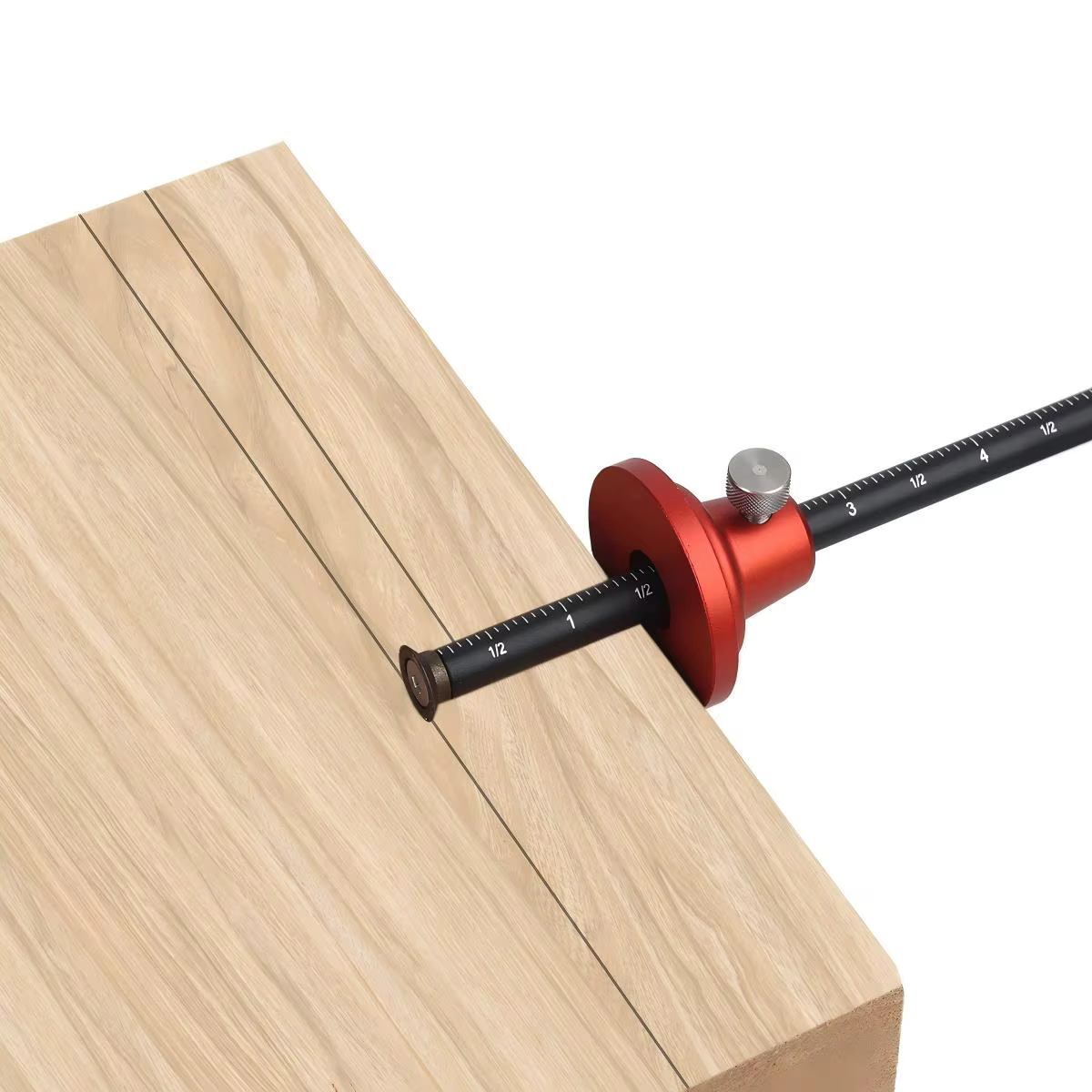 Jauge de marquage de roue-traceur pour le travail du bois-outils