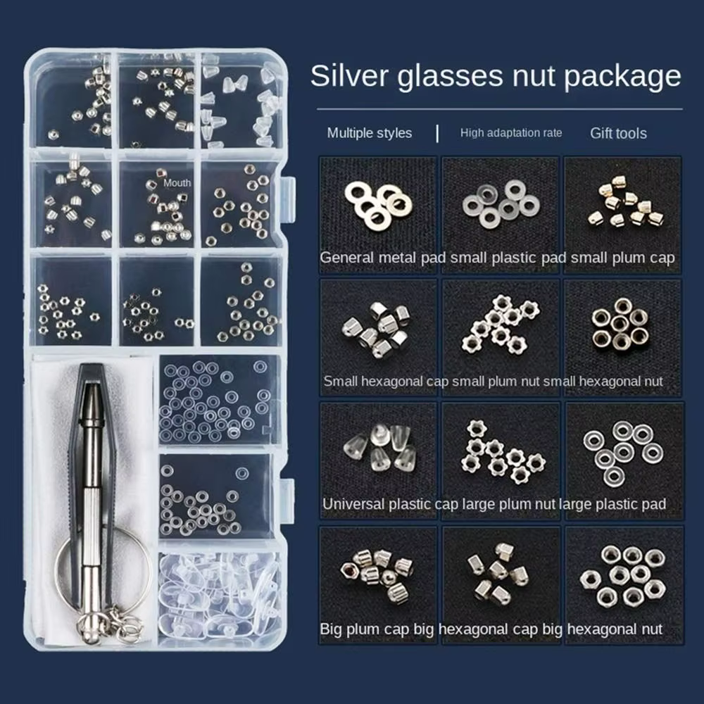 Kit d'outils de réparation pour lunettes et lunettes de soleil