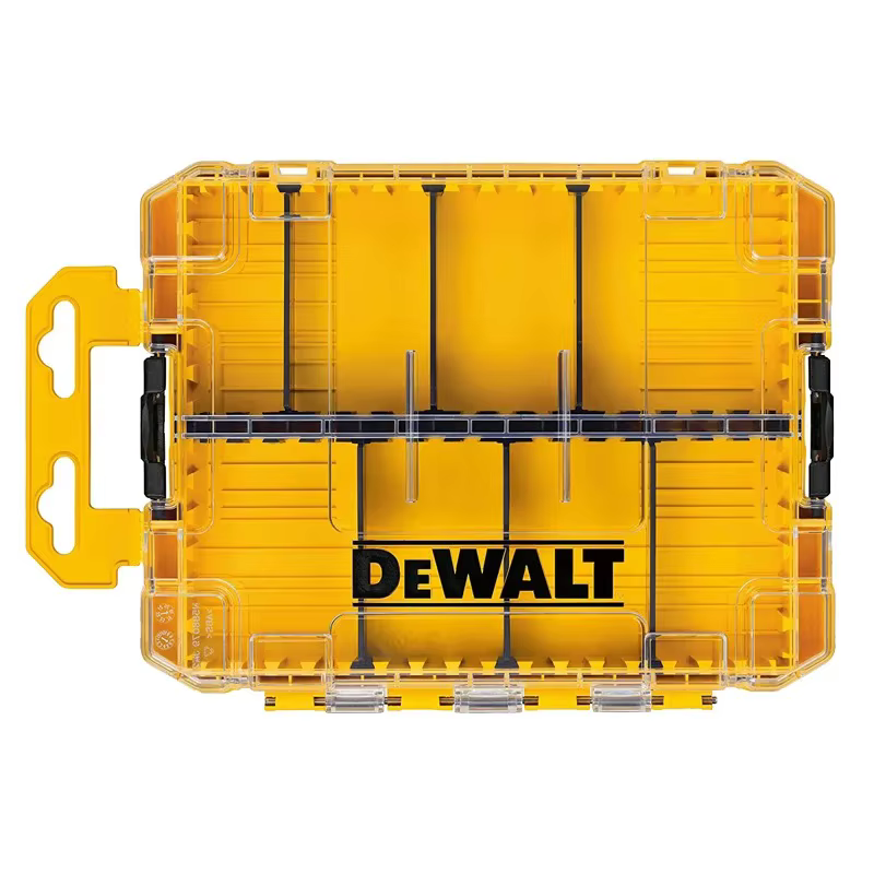DEWALT DWAN2190 boîtier robuste boîte à outils moyenne 8 compartiments couvercle Transparent organiser