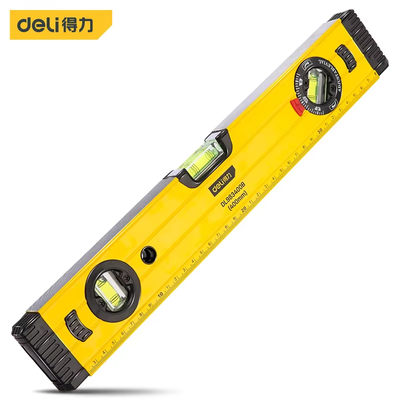 Deli – règle de niveau Portable 3 en 1