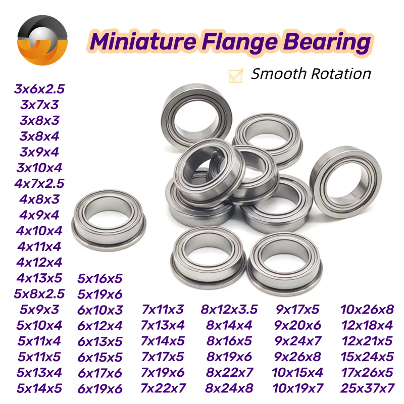 Roulement à bride MF106ZZ 6x10x3 MM ABEC-7