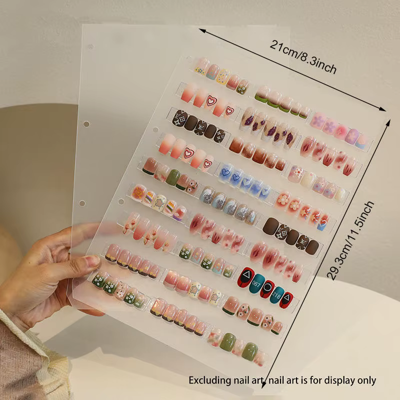 Album de rangement grande capacité pour pièces de nail art