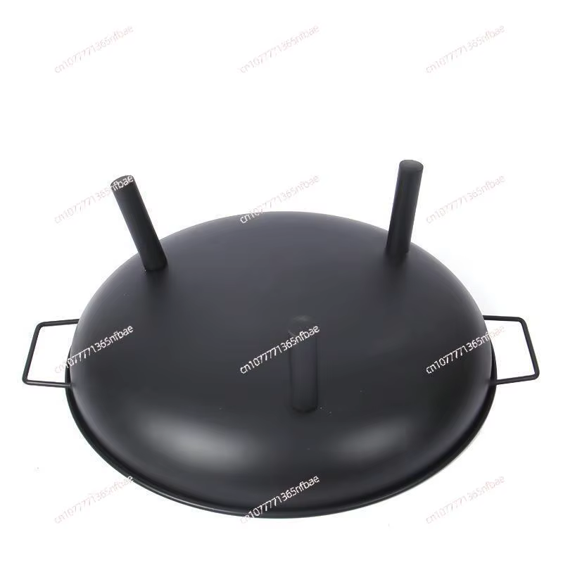 Foyer extérieur rond – Chauffage portable au bois et au charbon