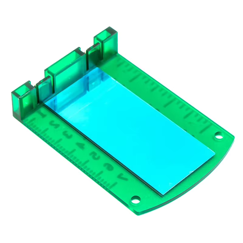 Nouvelle plaque de cible laser 10cmx7cm pour niveaux