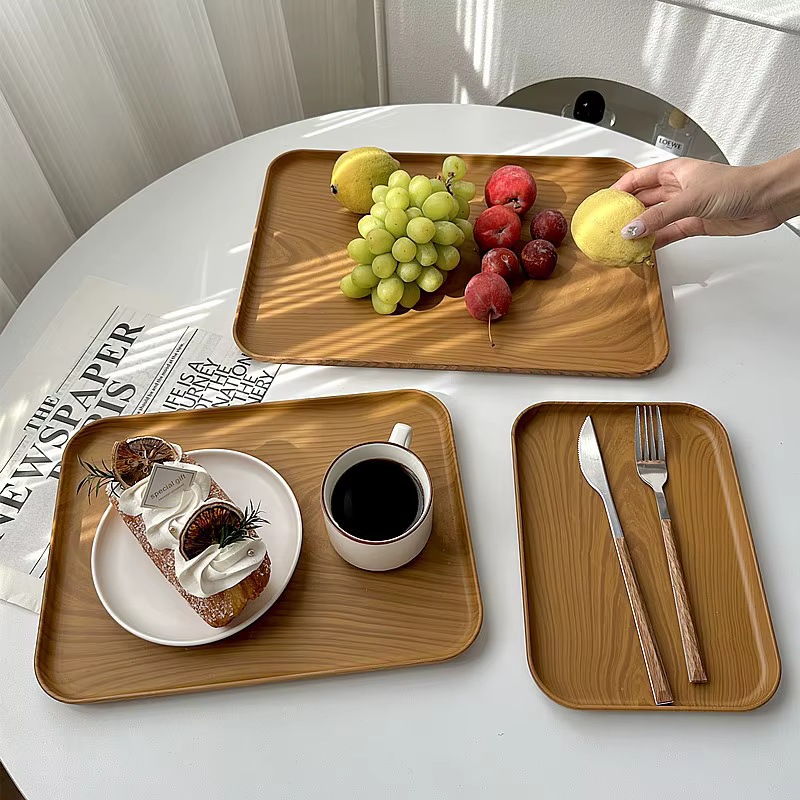 Plateau de service en plastique