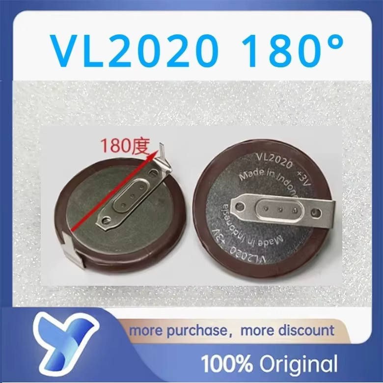 1 pcs/lot VL2020 2020 3 V VL2020/HFN batterie rechargeable