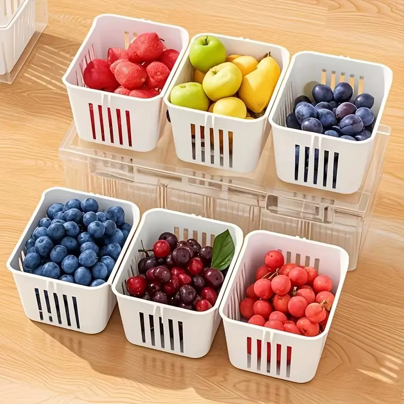 Contenants de stockage alimentaire compartimentés