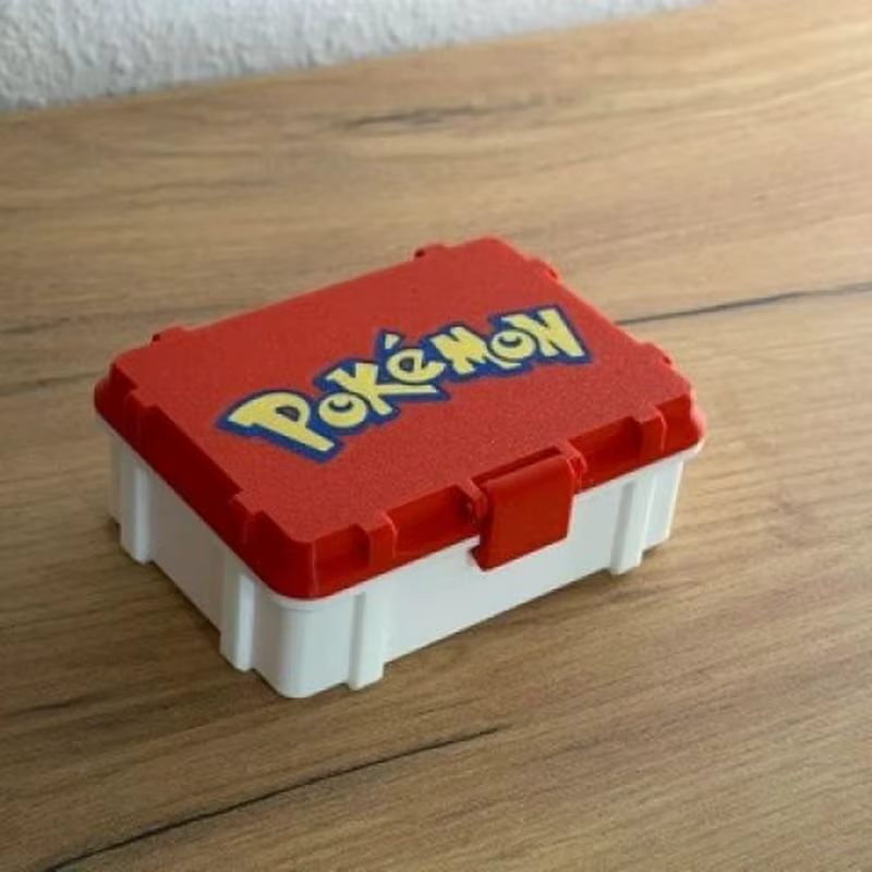 Boîte de rangement pour cartes Pokemon, boîte de rangement portable pour cartes de jeu, étui de rangement de protection à coque rigide pour organisateur de cartes de bureau, cadeau