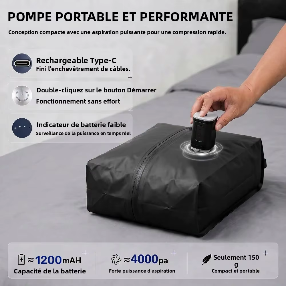 Sacs de rangement sous vide en TPU