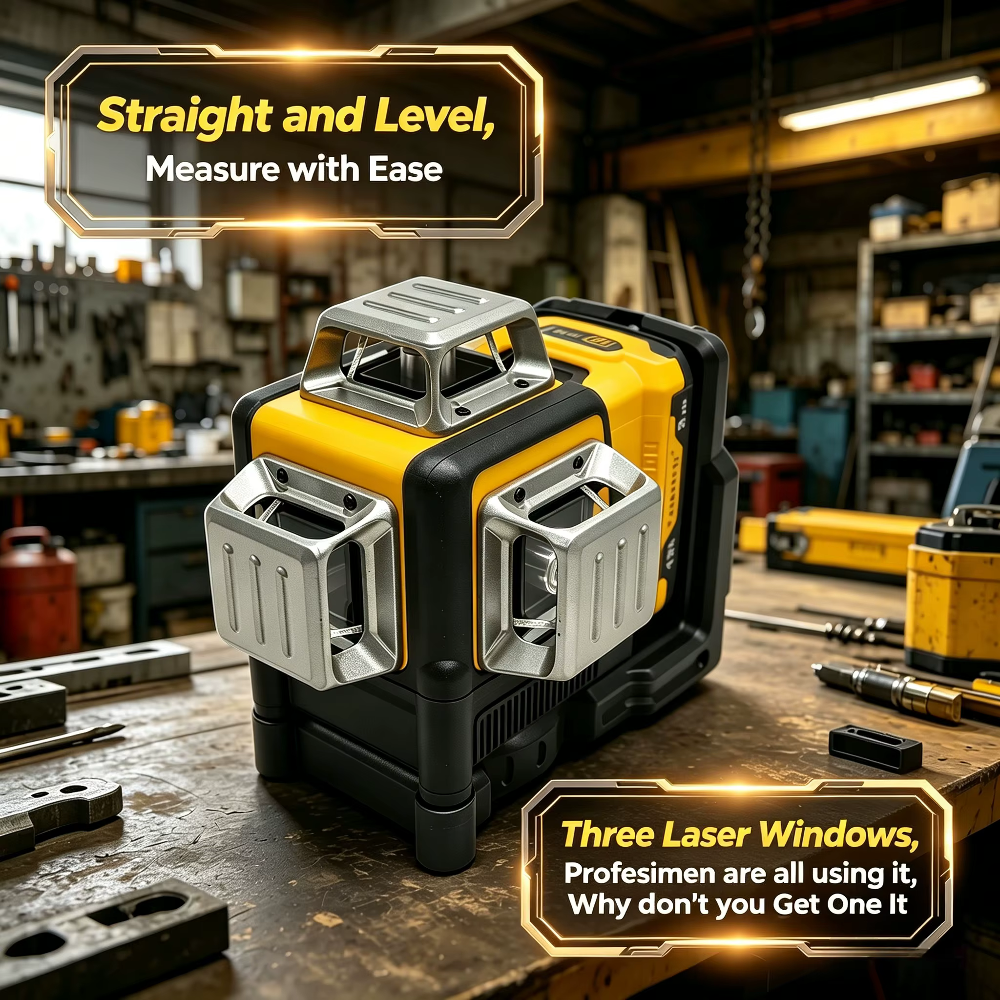 Nouveau niveau laser FAAOTU 12V
