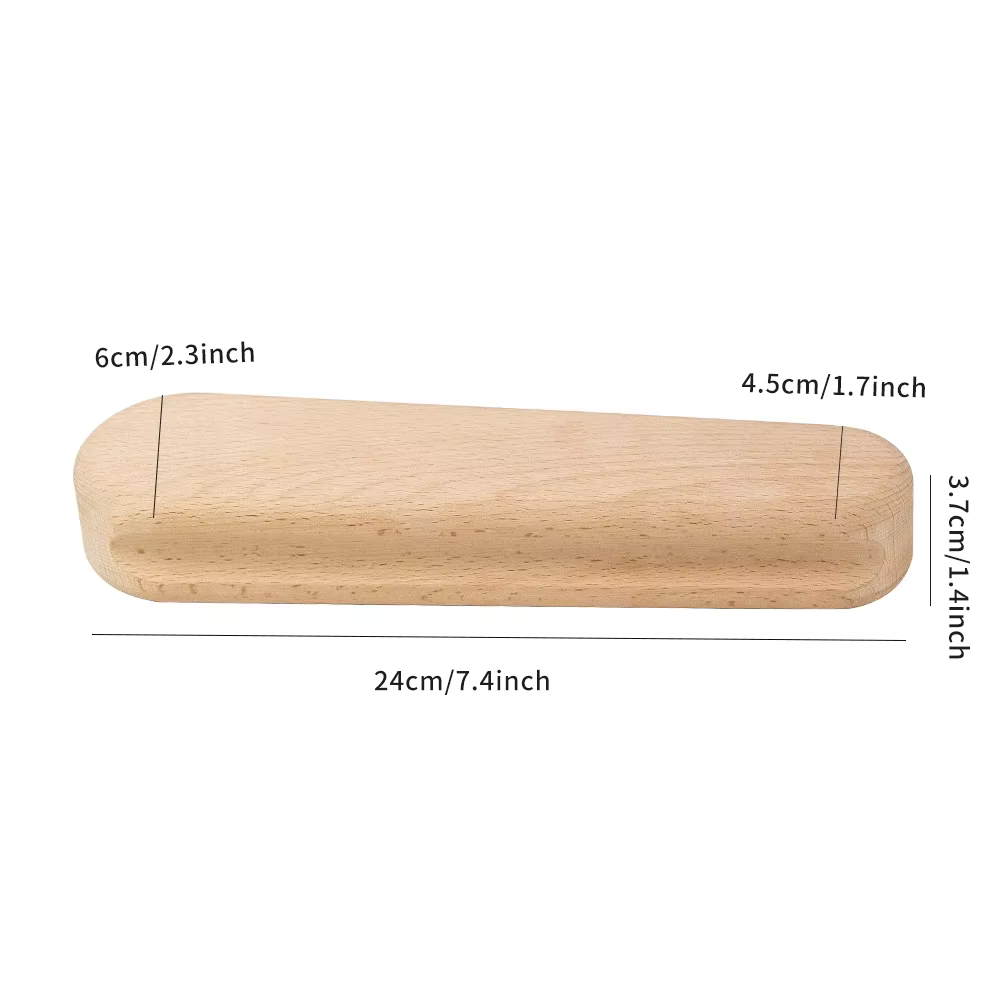 Coussin de pressage double face en bois de hêtre, tailleurs professionnels, polyvalent, matelassé, couture, repassage, accessoires en tissu