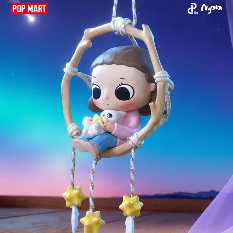 POPMART Nyota We Are All Stars Series Boîte Mystère Originale - Figurines d'Action Anime Mignonnes