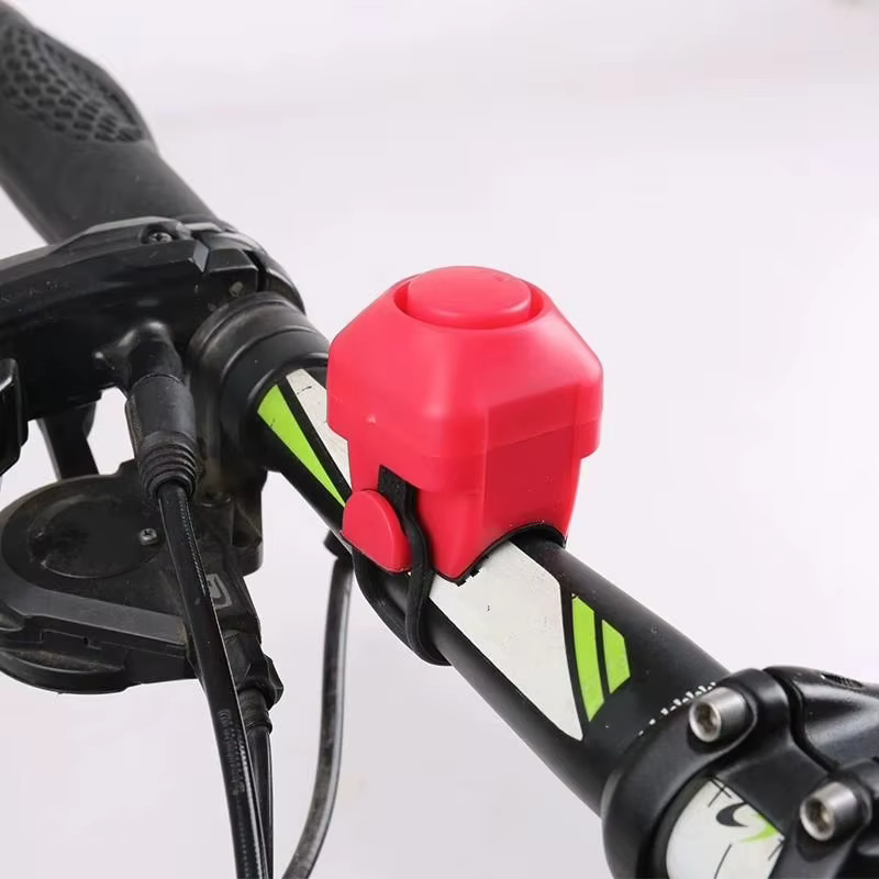 Klaxon électronique pour vélo, 130 Db, avertisseur de sécurité, sonnette électrique, sirène de police, alarme pour guidon de vélo, accessoires de cyclisme