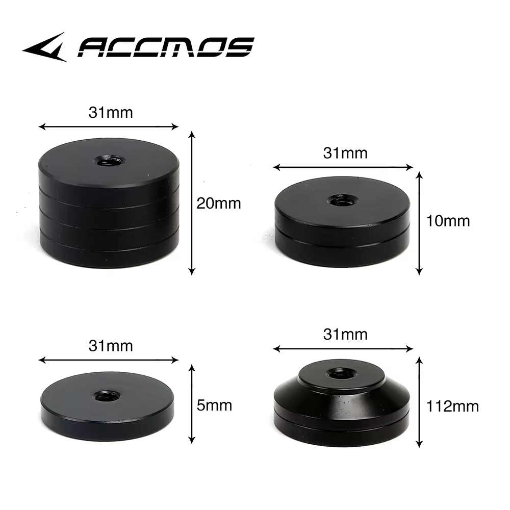 Kit de poids de stabilisateur d'arc de tir à l'arc Kit de contrepoids détachable en alliage d'aluminium accessoires de
