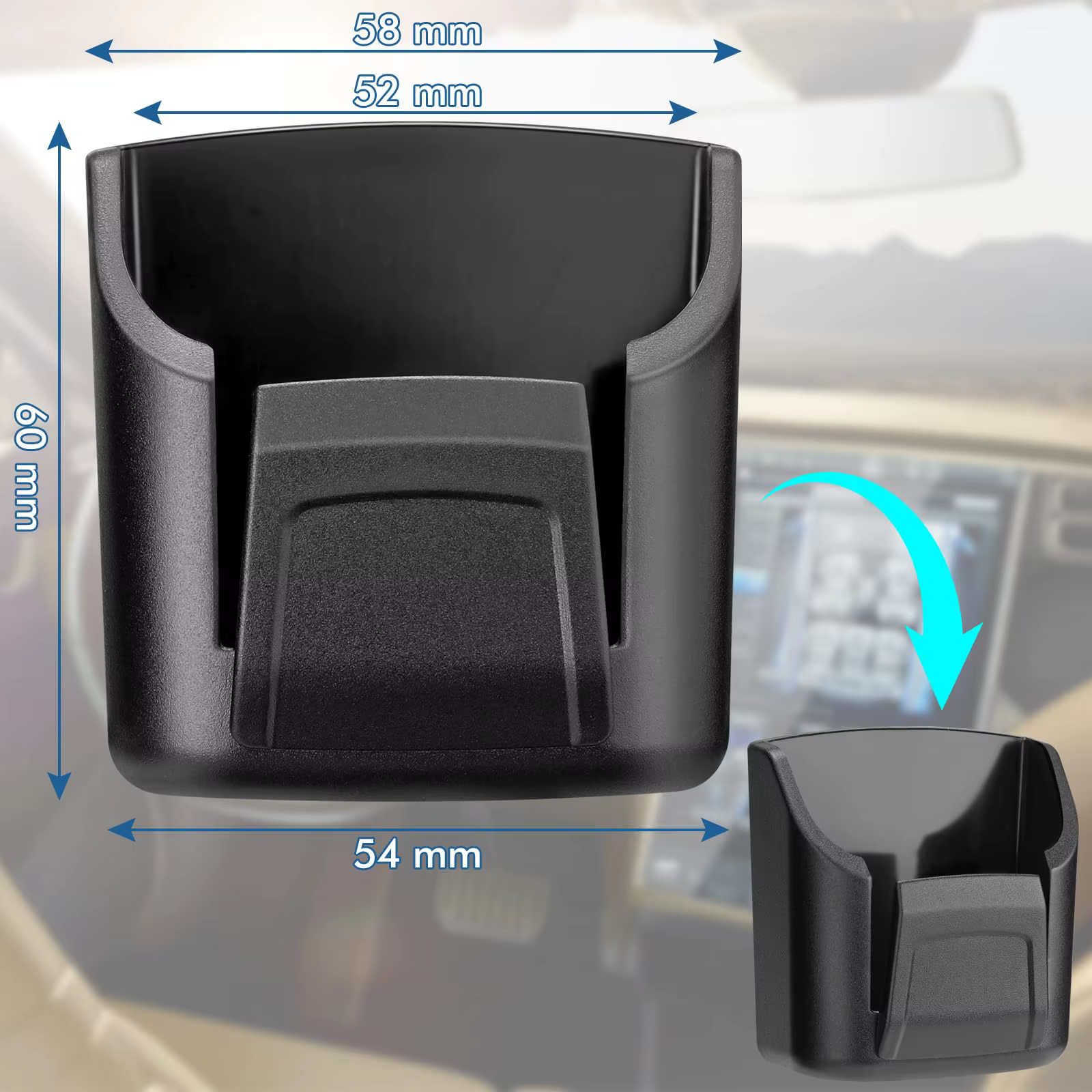 Boîte de rangement pour clés de voiture