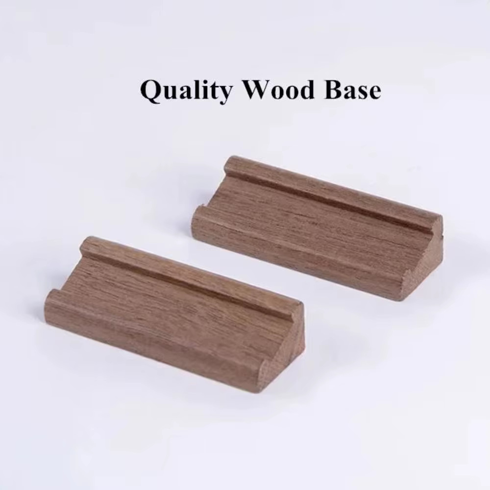 10 ensembles/boîte bijoux montre boutique numérique en plastique Base en bois prix Cubes étiquette petit