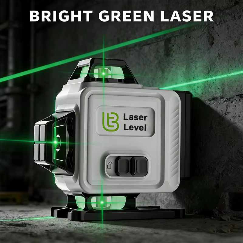 Niveau laser professionnel 3D/4D à 8/12/16 lignes