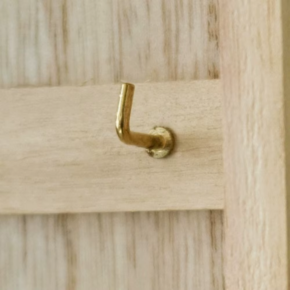 Boîte de rangement murale en bois pour clés
