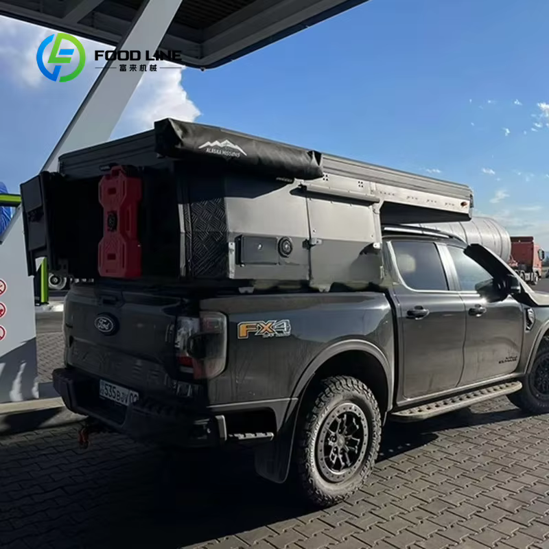 Tente de toit rigide personnalisée pour camionnette, équipement de camping en plein air, vente en gros