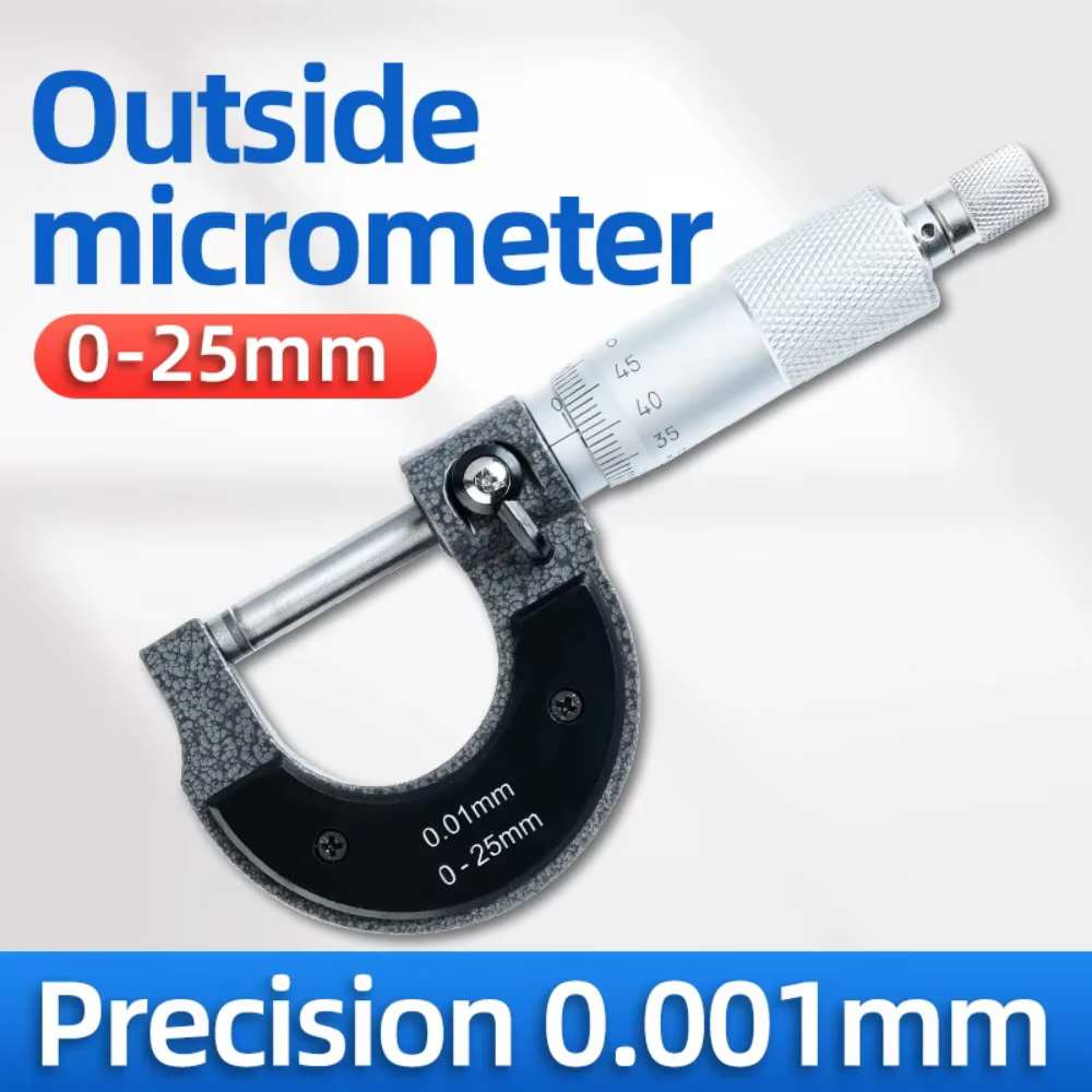 Micromètre extérieur QIDA LASER 0-25 mm 0