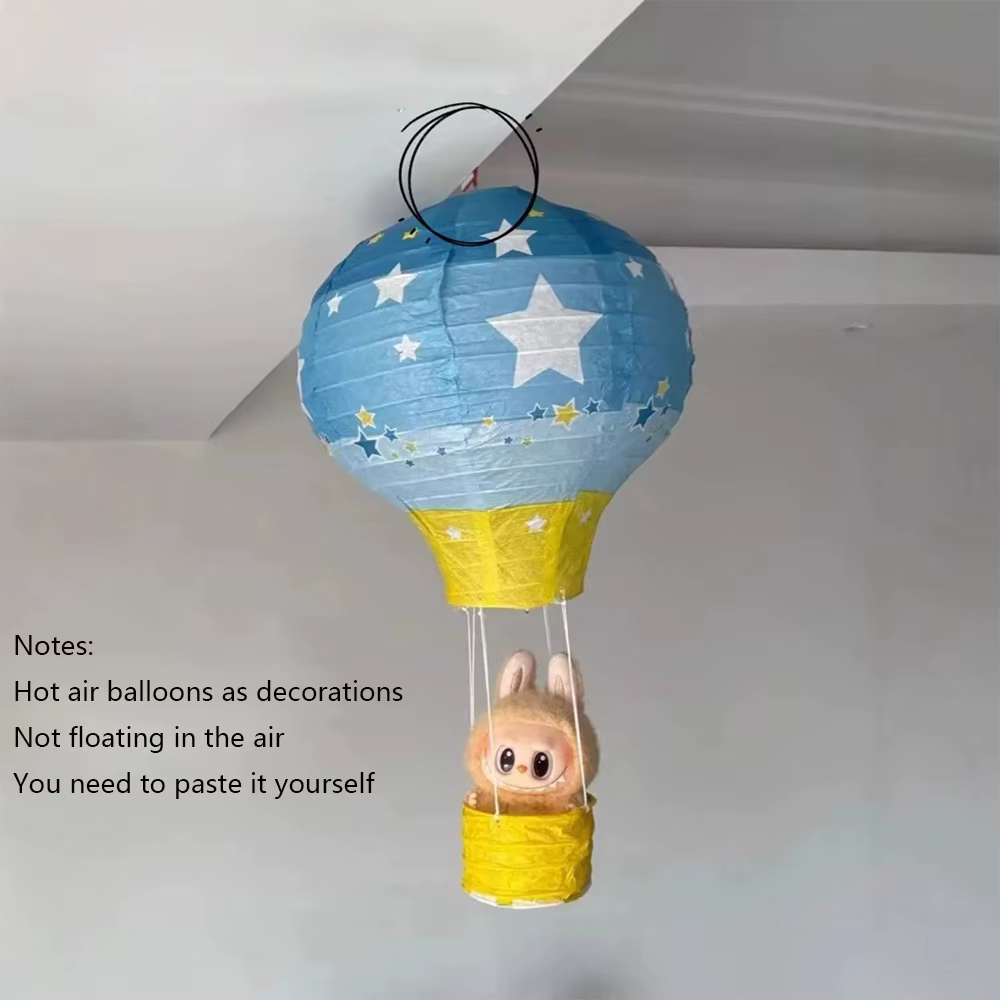 Ballon à Air chaud pour boîte de rangement Labubu